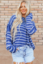 Drop Shoulder Casual Sweater