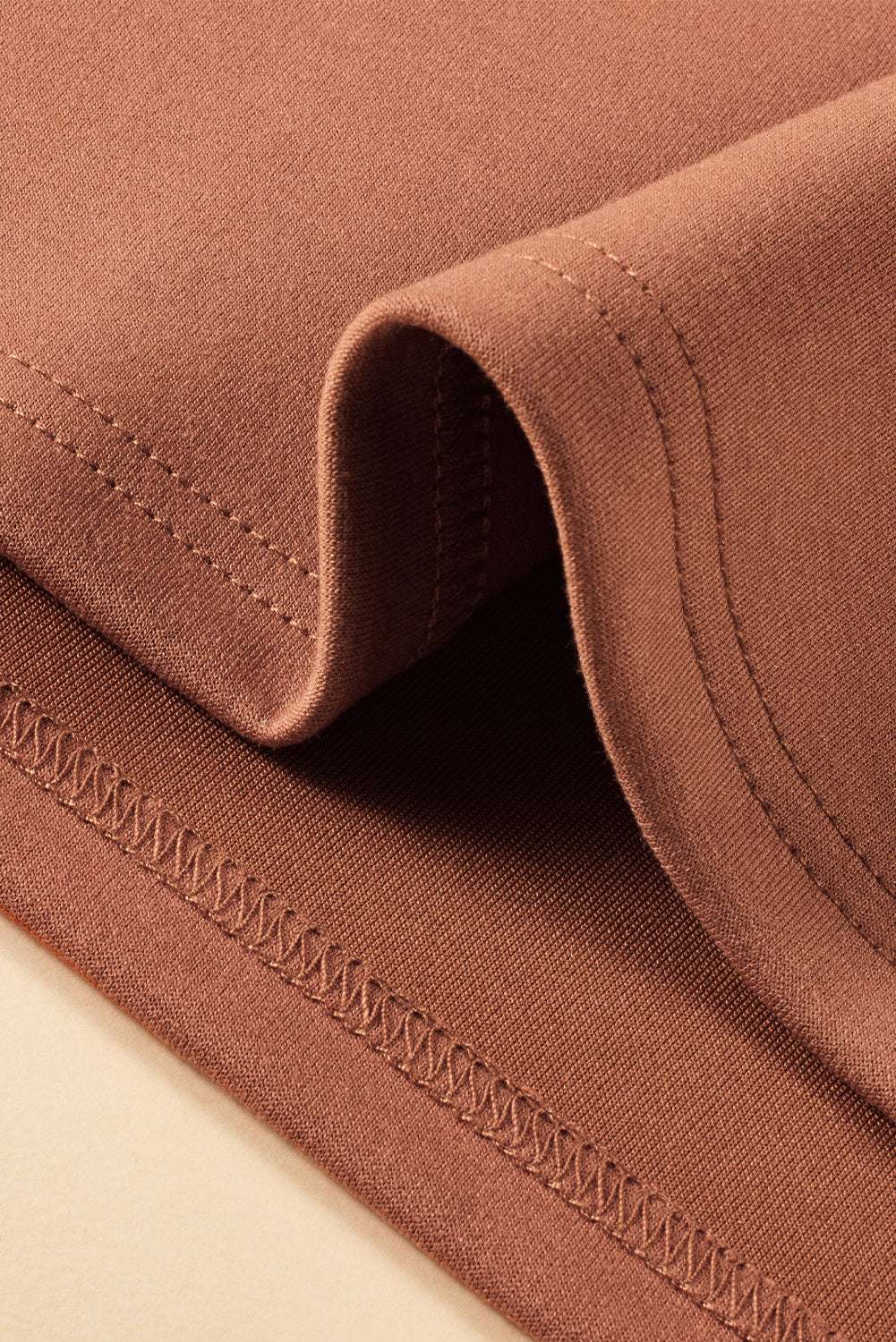 Plus Size Colorblock Exposed Seam Quarter Zip Sweatshirt